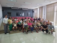 Câmara Municipal recebe visita do Grupo Bem Viver do CRAS Jardim Vante