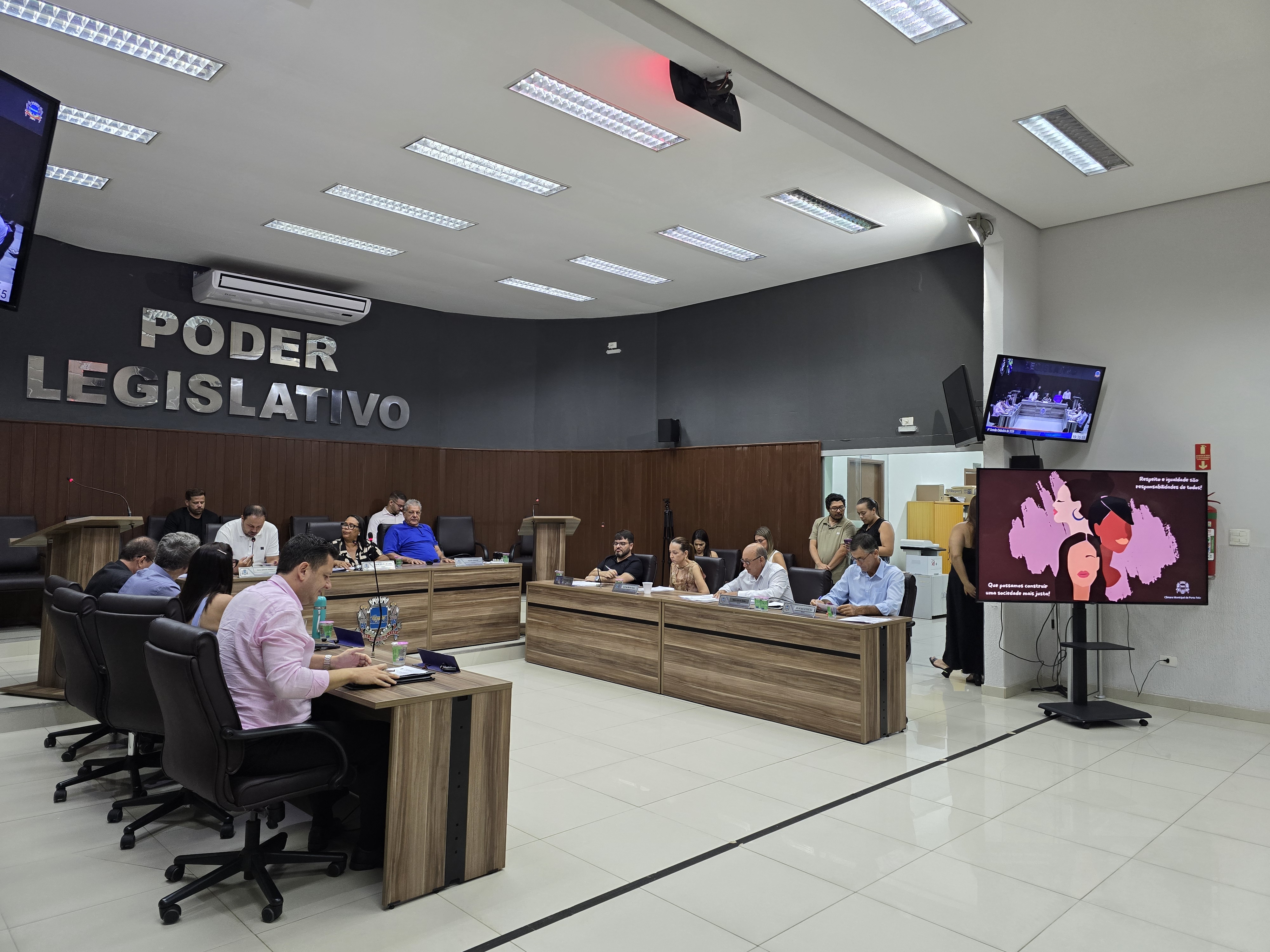 Câmara Municipal realiza a 6ª Sessão Ordinária de 2026